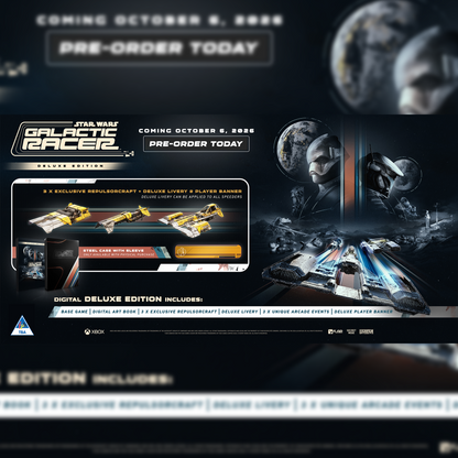 Star Wars: Galactic Racer Deluxe Edition