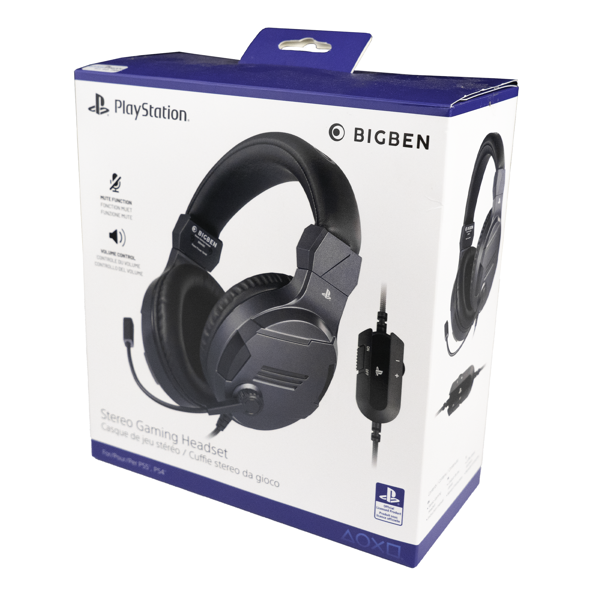 Stereo Gaming Headset For PS4 - Titanium - CODE RED Markdowns - KOODOO