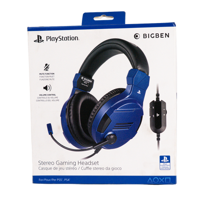 Stereo Gaming Headset for PS4 - Blue - CODE RED Markdowns - KOODOO