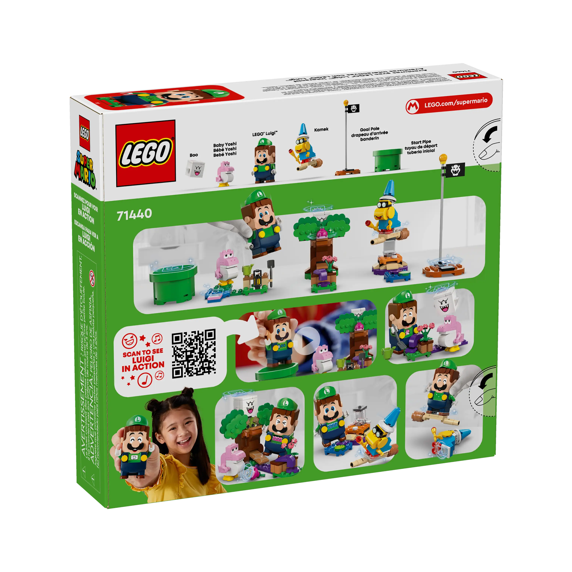 LEGO: Super Mario - Adventures with Interactive Luigi (71440) - KOODOO