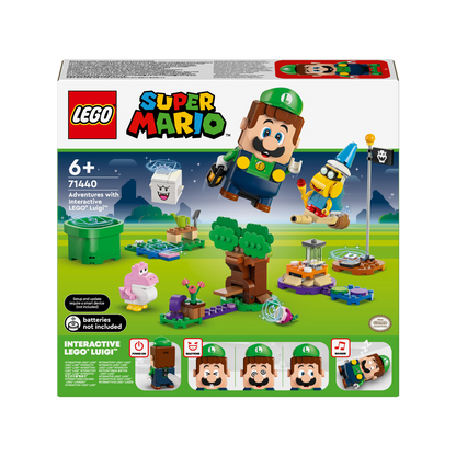 LEGO: Super Mario - Adventures with Interactive Luigi (71440) - KOODOO