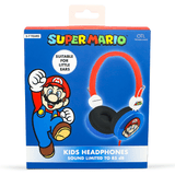 Super Mario Red/Blue Kids Core Headphones - KOODOO