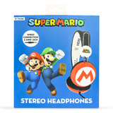 Super Mario icon Red/Black Teen Stereo Headphones - KOODOO