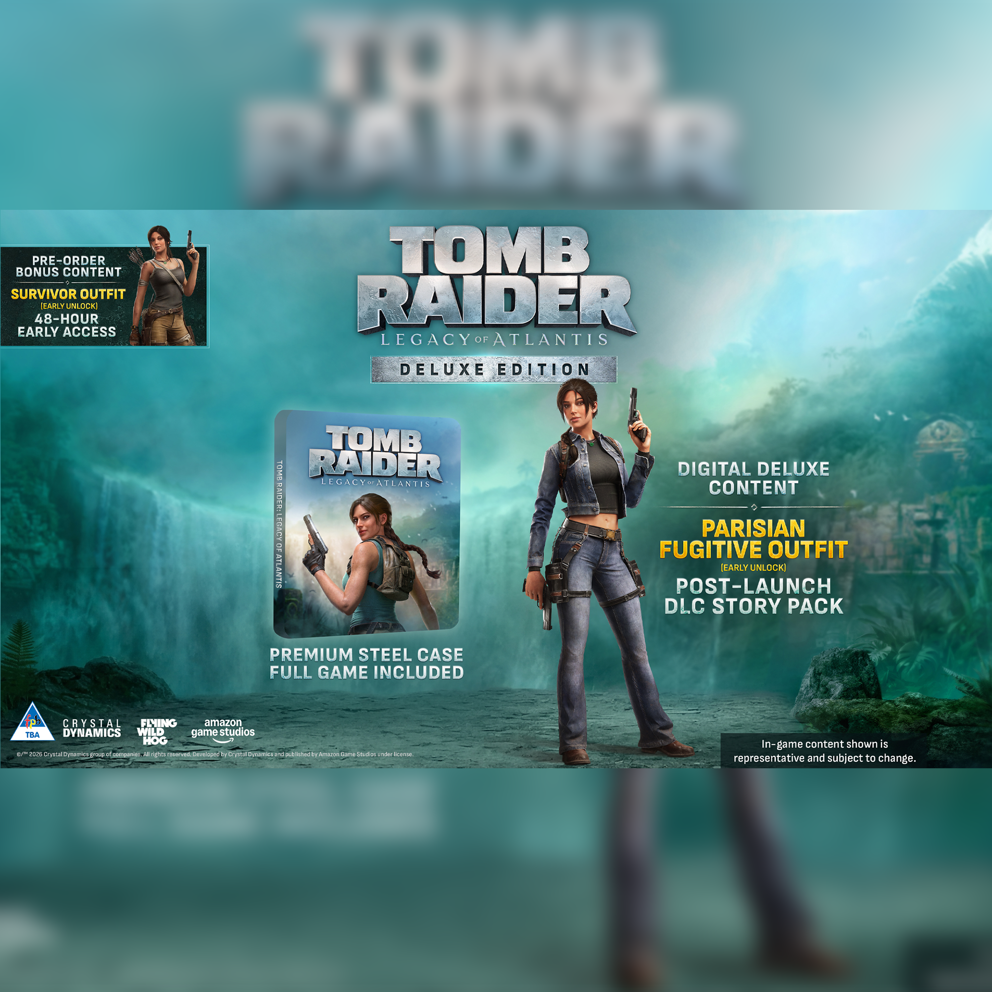 Tomb Raider: Legacy of Atlantis Deluxe Edition (PS5) - KOODOO