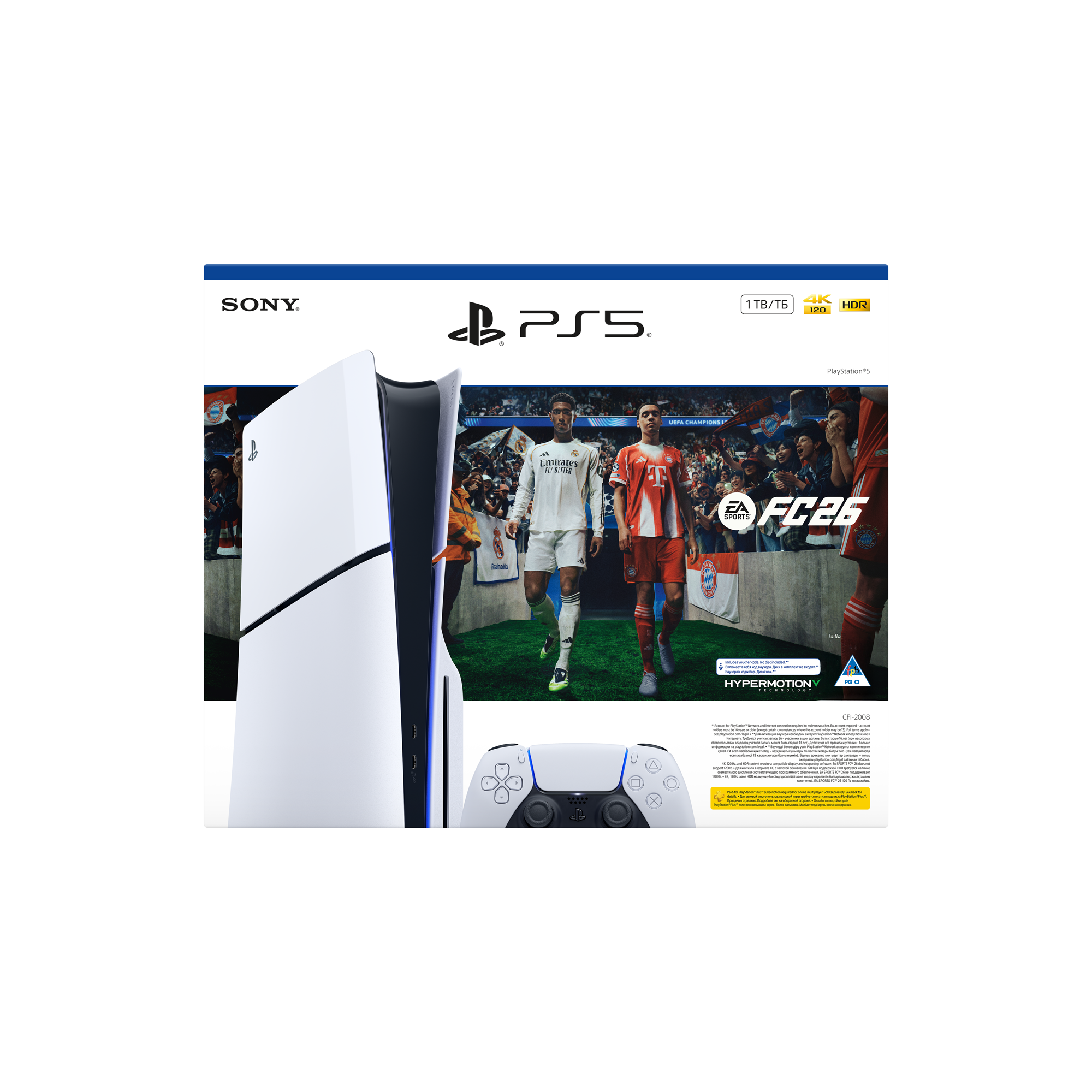 PS5 Slim + EA FC 26 (Voucher) - KOODOO