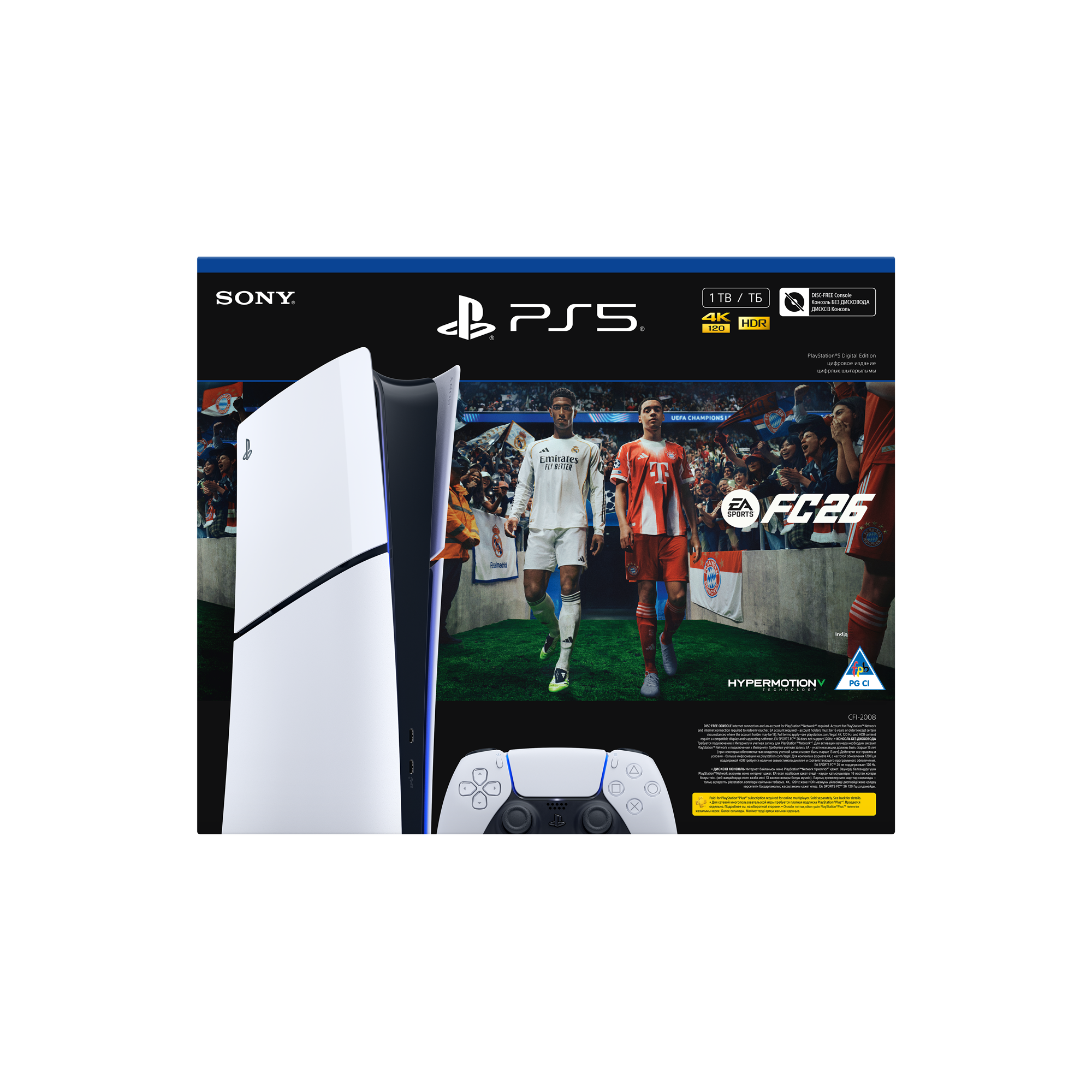 PS5 Slim Digital + EA FC 26 (Voucher) - KOODOO