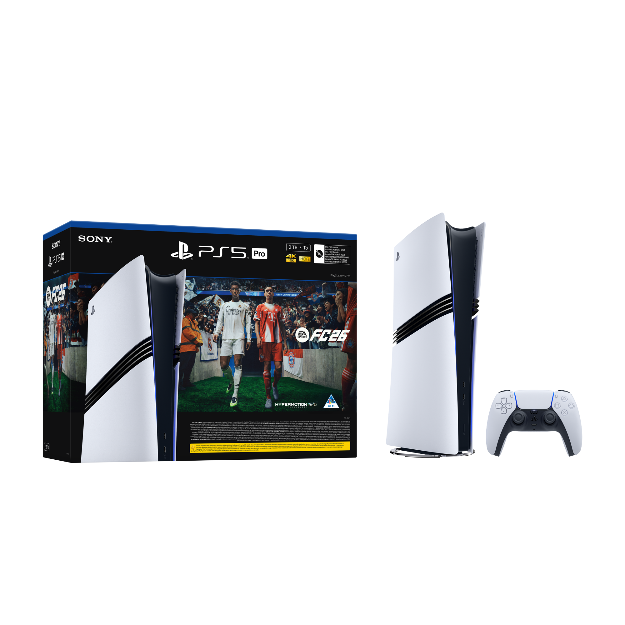 PlayStation 5 Digital Pro Console + EA SPORTS FC 26 (Voucher) - KOODOO
