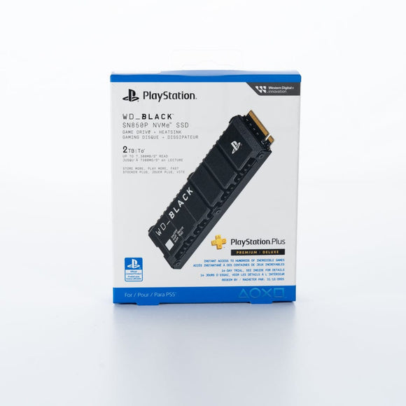 WD_ BLACK SN850P NVME SSD 2TB PS5+PS PLUS