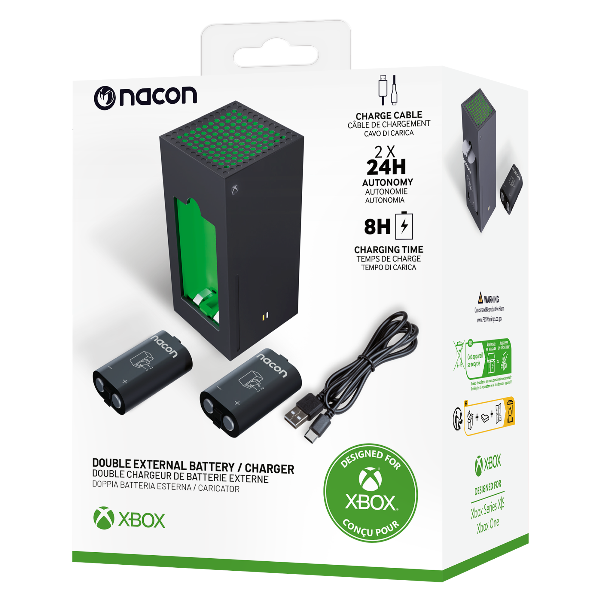 Xbox Double External Battery Charger - KOODOO