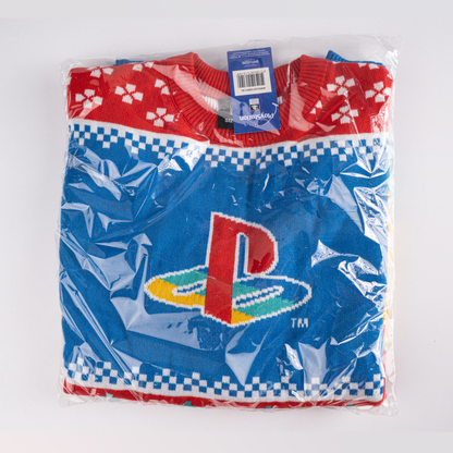 PlayStation - Logo Christmas Jumper - CODE RED Markdown | KOODOO