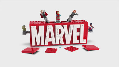 LEGO: Marvel Logo and Minifigures (76313)