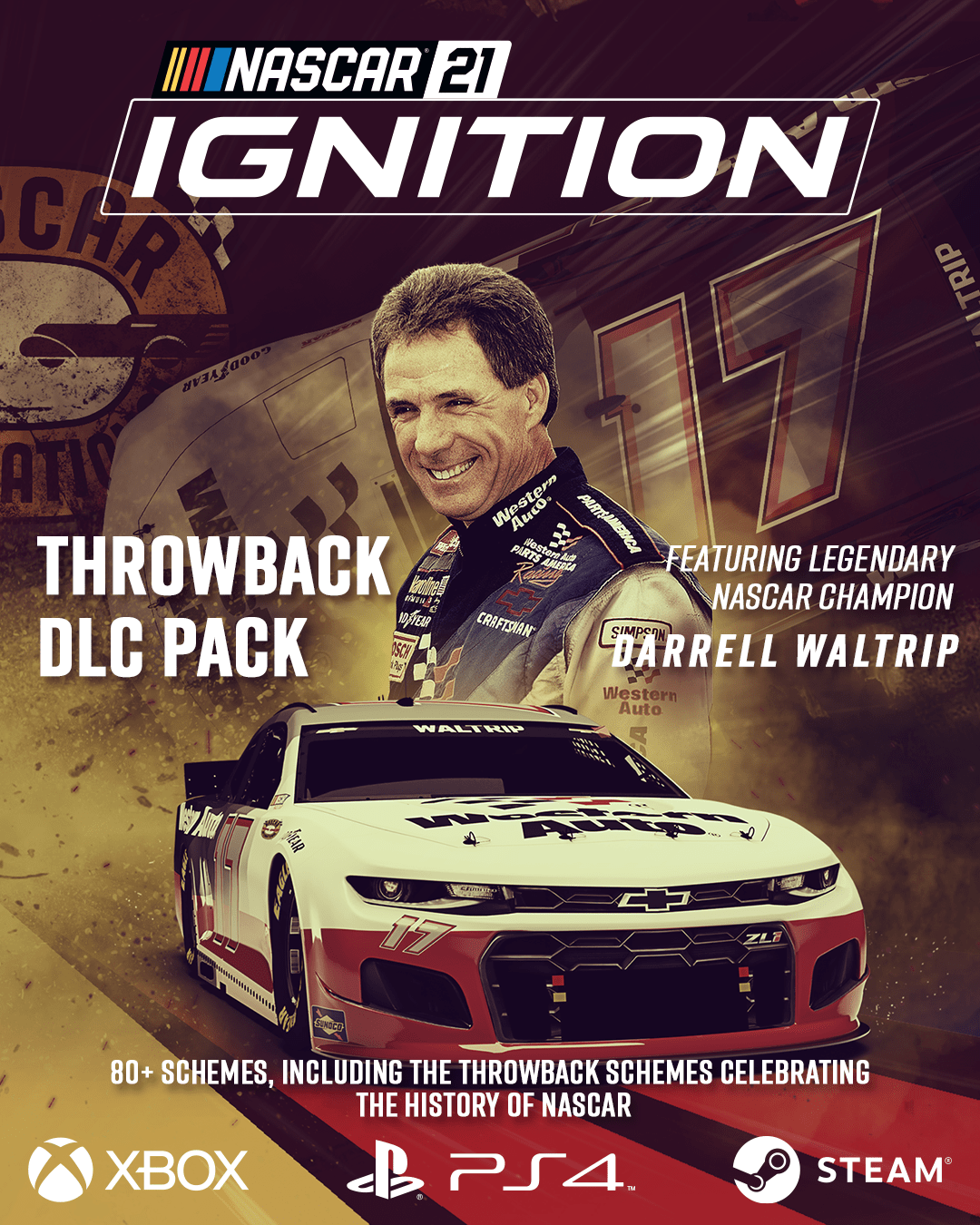 NASCAR 21: Ignition - Throwback Pack DLC | KOODOO