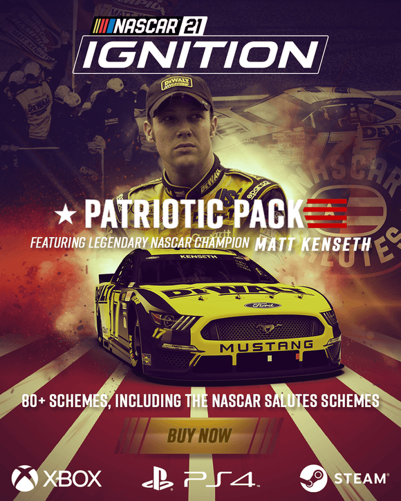 NASCAR 21: Ignition - Patriotic Pack DLC | KOODOO
