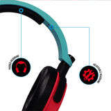 Multiformat Stereo Gaming Headset - C6-100 Blue& Red - KOODOO