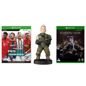 Cable Guy: Battery + eFootball PES 2021 Season Update + Middle Earth: Shadow of War (XB1) - KOODOO