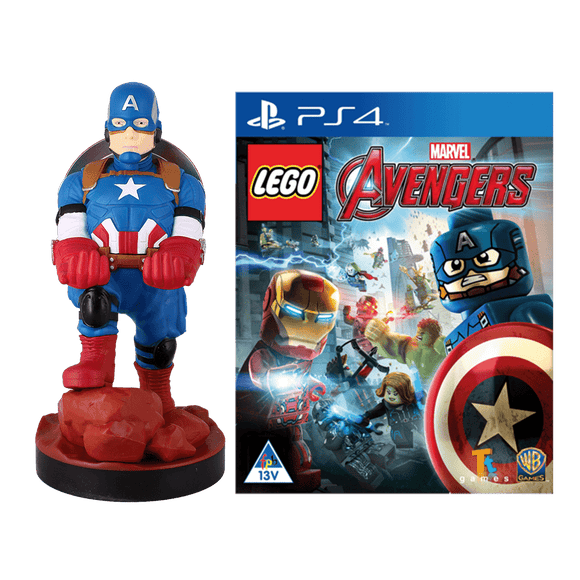 Cable Guy: Captain America (Gamerverse) + LEGO Avengers (PS4) - KOODOO