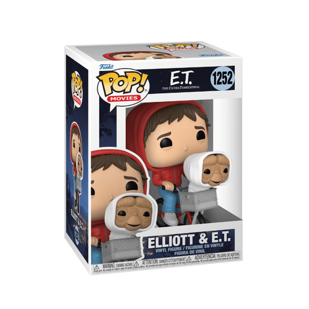 Funko Pop! Movies: E.T. The Extra Terrestrial - Elliot & E.T - KOODOO