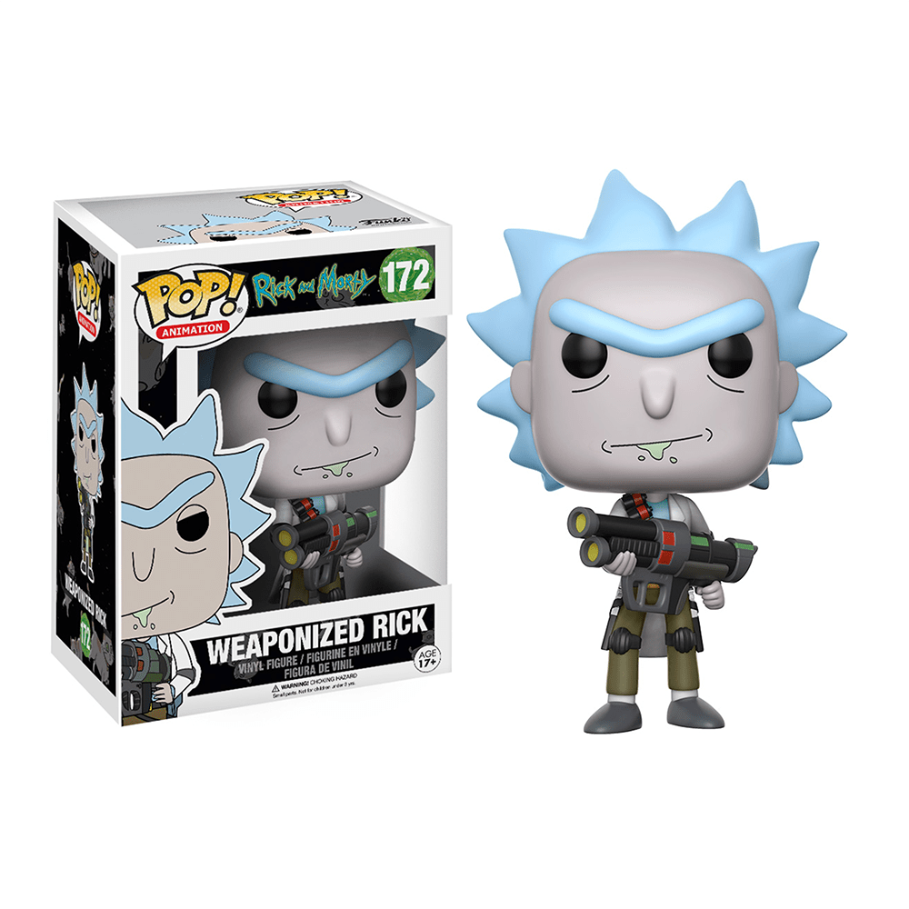 Funko Pop Rick & Morty - Weaponized Rick With Chase - KOODOO