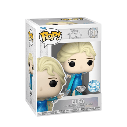 Funko Pop! Disney 100 : Elsa (Diamond Collection - Special Edition) - KOODOO