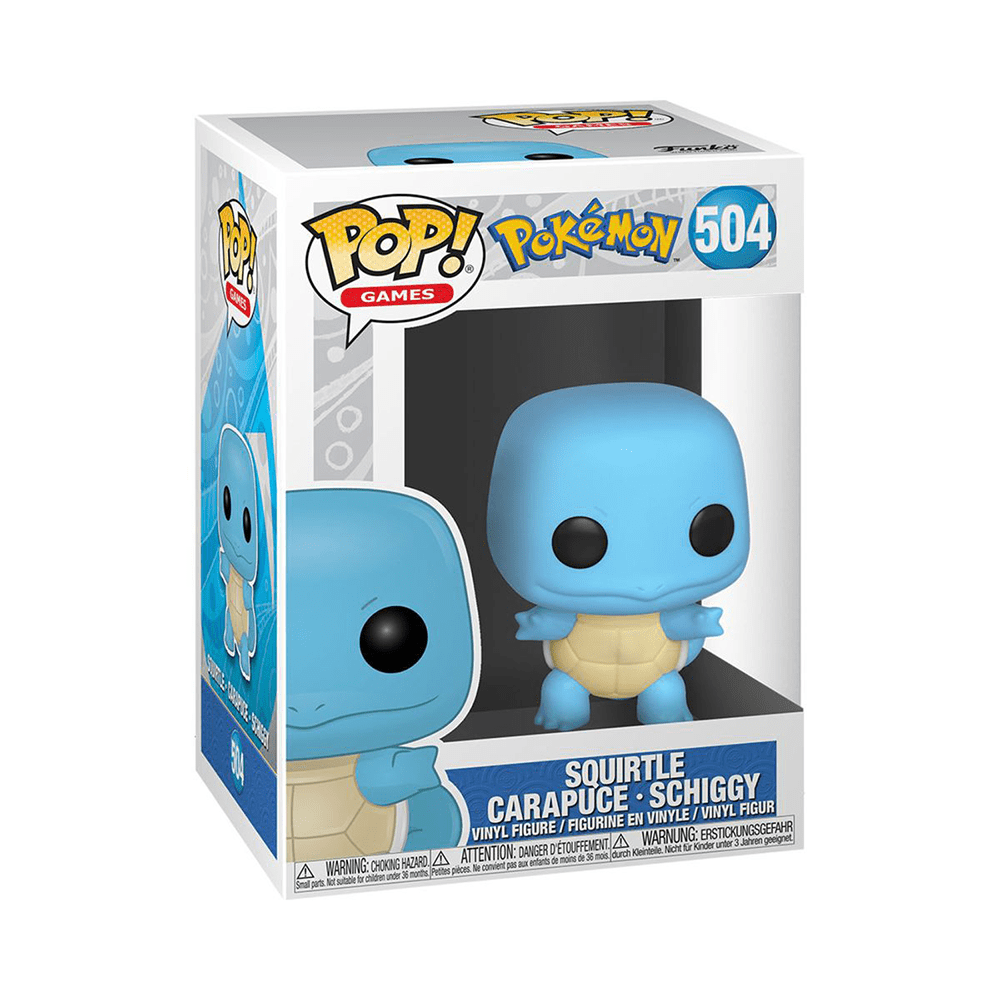 Funko Pop! Games: Pokemon - Squirtle - KOODOO