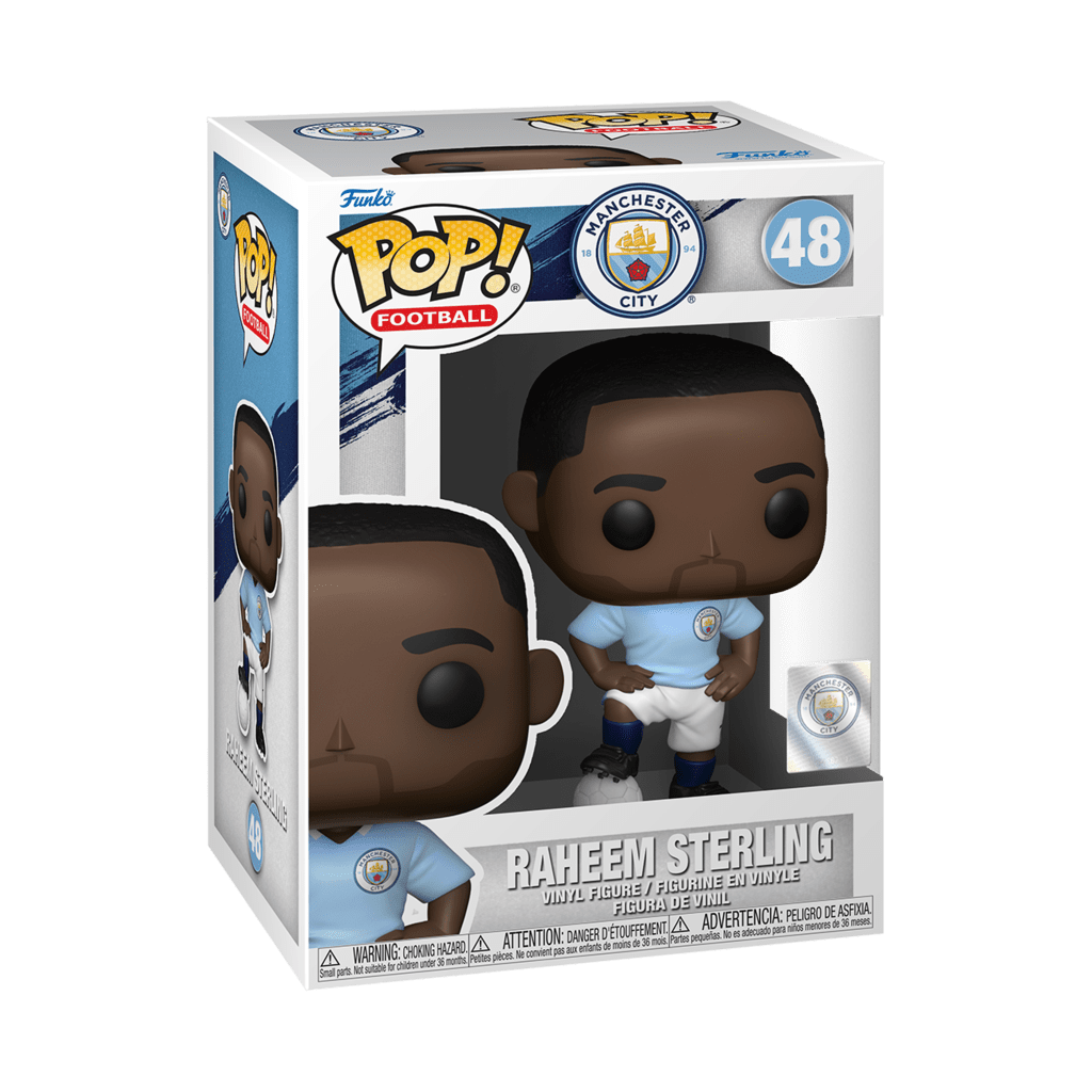 Funko Pop! Football - Manchester City - Raheem Sterling - KOODOO