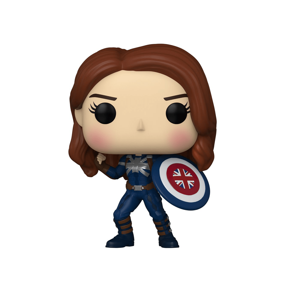 Funko Pop! Marvel: Marvel Studios What If…? Captain Carter Stealth Suit - KOODOO