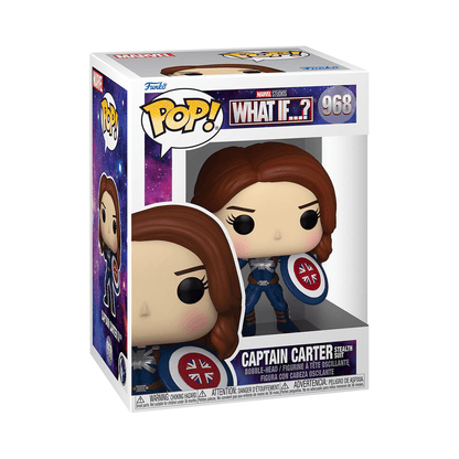 Funko Pop! Marvel: Marvel Studios What If…? Captain Carter Stealth Suit - KOODOO