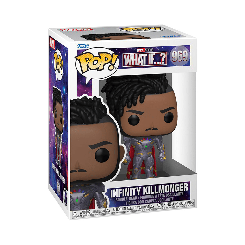 Funko Pop! Marvel: Marvel Studios What If…? Infinity Killmonger - KOODOO