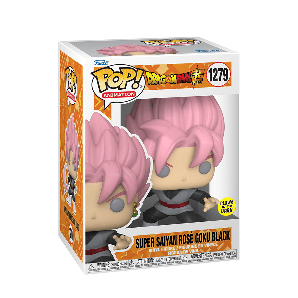 Funko Pop! Animation: Dragon Ball Super - Super Saiyan Rose Goku Black (Glow in the Dark - Special Edition) - KOODOO