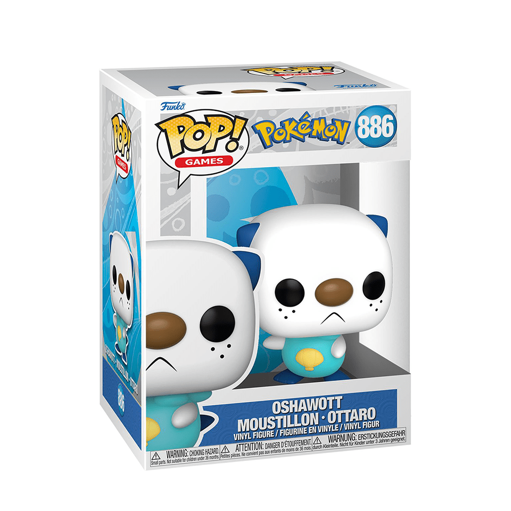 Funko Pop! Games: Pokemon - Oshawott - KOODOO