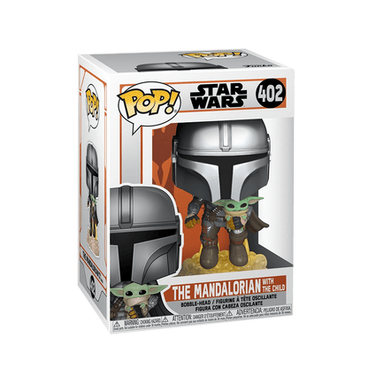 Funko Pop! Star Wars: Mandalorian with Child - KOODOO