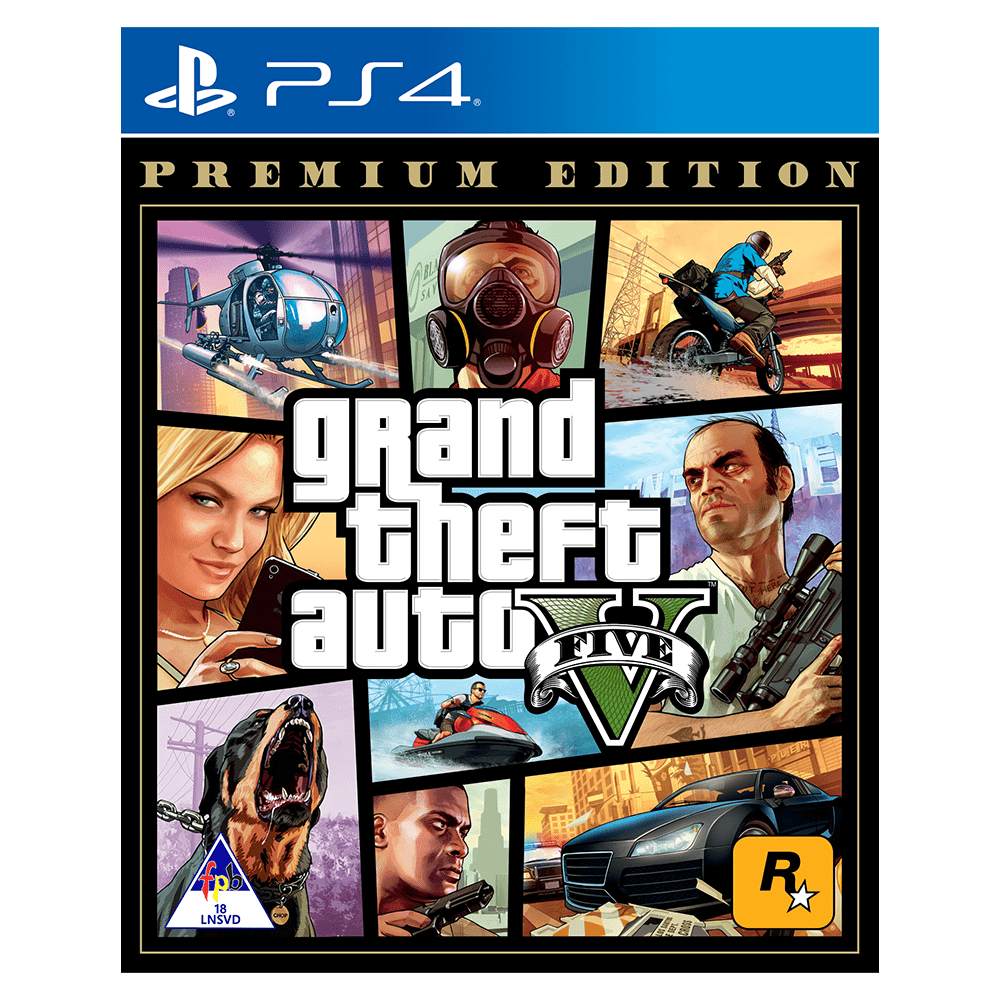 GTA V Premium Edition (PS4) - KOODOO