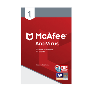McAfee 2019 AntiVirus 1-PC ZA ESD - Digital code will be emailed - KOODOO
