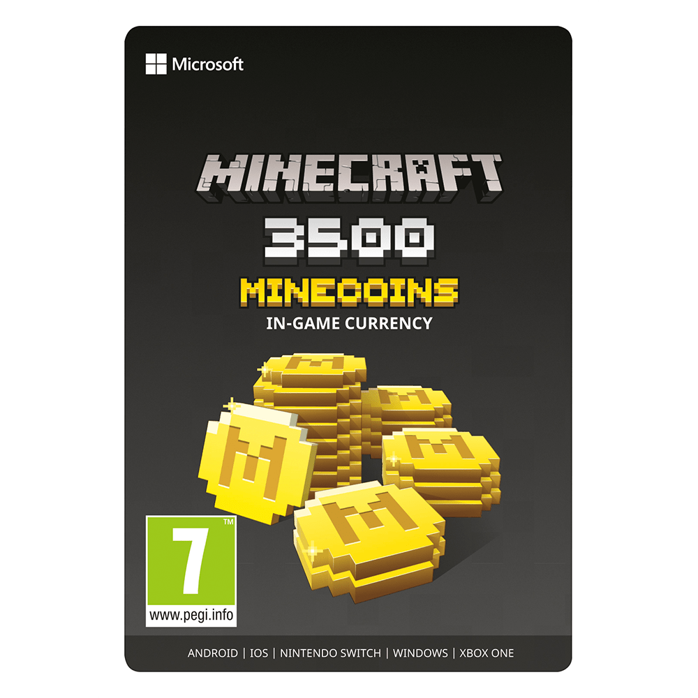 Microsoft Minecraft 3500 MineCoins ESD ZA - Digital Code | KOODOO