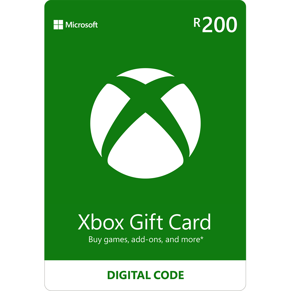 Microsoft Xbox 200 ZAR ESD ZA - Digital Code will be emailed - KOODOO