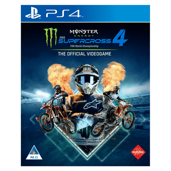 Monster Energy Supercross – The Official Videogame 4  (PS4) - KOODOO