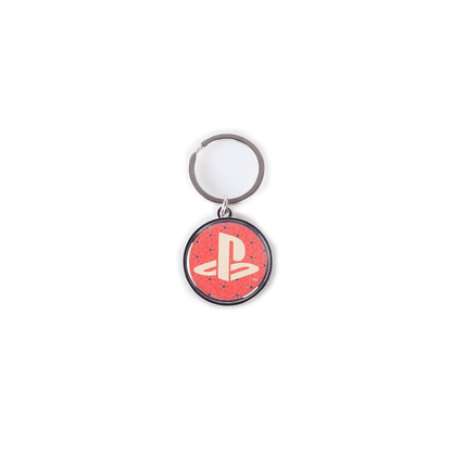 PlayStation Biker - Metal Keychain - KOODOO