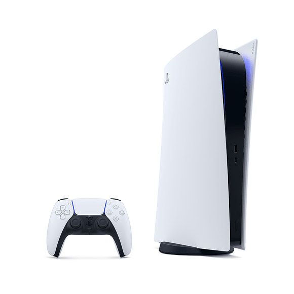 PlayStation 5 (PS5) - Glacier White (Digital Edition) - KOODOO