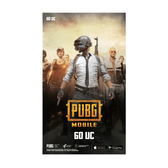 PUBG  60 UC - Digital code will be emailed - KOODOO