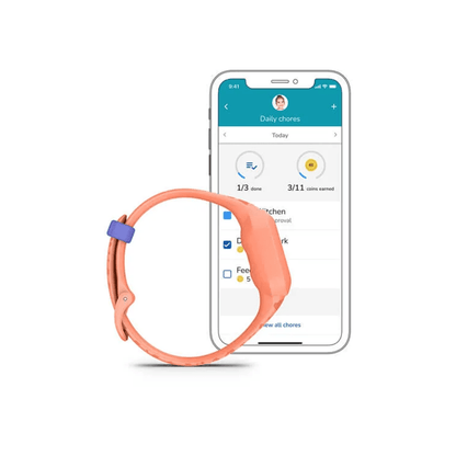 Garmin Vívofit jr. 3 - Peach Leopard - KOODOO