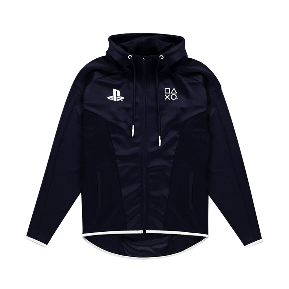 Sony - PlayStation - Black & White Teq - Mens Hoodie - KOODOO