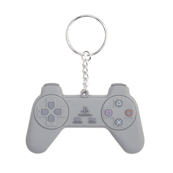 PlayStation - Grey Controller Rubber Keychain - KOODOO
