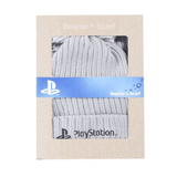 PlayStation - Silver Beanie & Scarf Gift Set - KOODOO