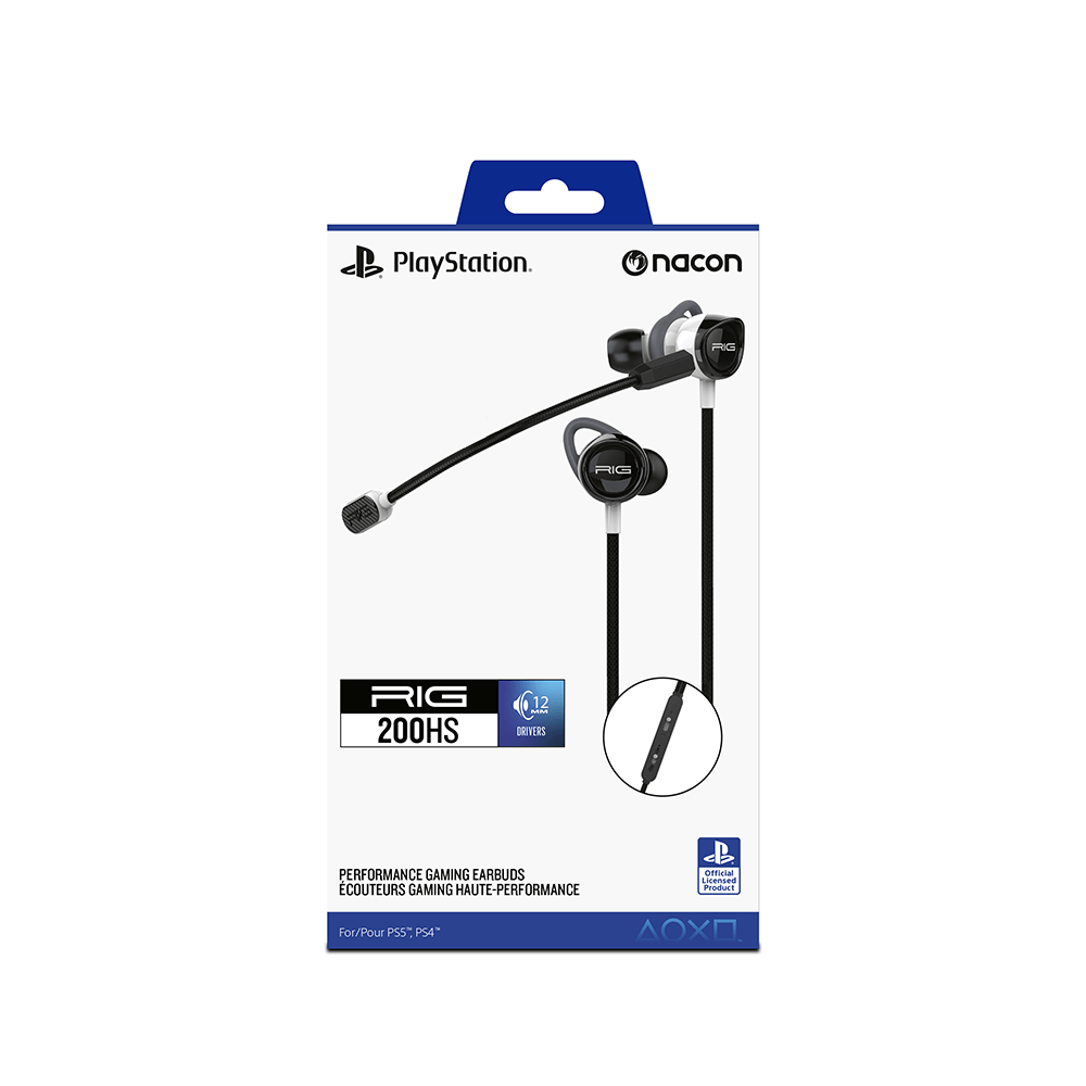 PlayStation RIG 200 HS Earbuds (PS5/PS4) - White