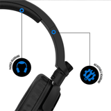 STEALTH C6-100 Headset & Stand Bundle – Carbon Edition Black/Blue - KOODOO
