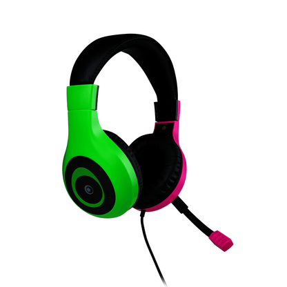 Stereo Gaming Headset- Nacon Bigben-  NINTENDO SWITCH - Pink and Green - KOODOO