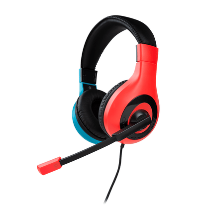 Stereo Gaming Headset- Nacon Bigben- NINTENDO SWITCH - Red and Blue - KOODOO