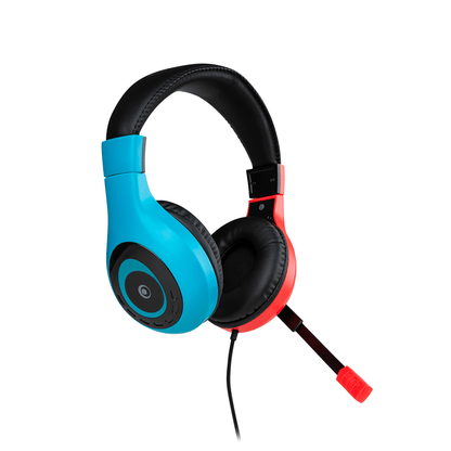 Stereo Gaming Headset- Nacon Bigben- NINTENDO SWITCH - Red and Blue - KOODOO