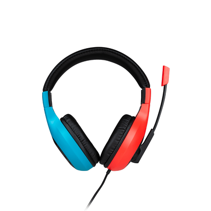 Stereo Gaming Headset- Nacon Bigben- NINTENDO SWITCH - Red and Blue - KOODOO