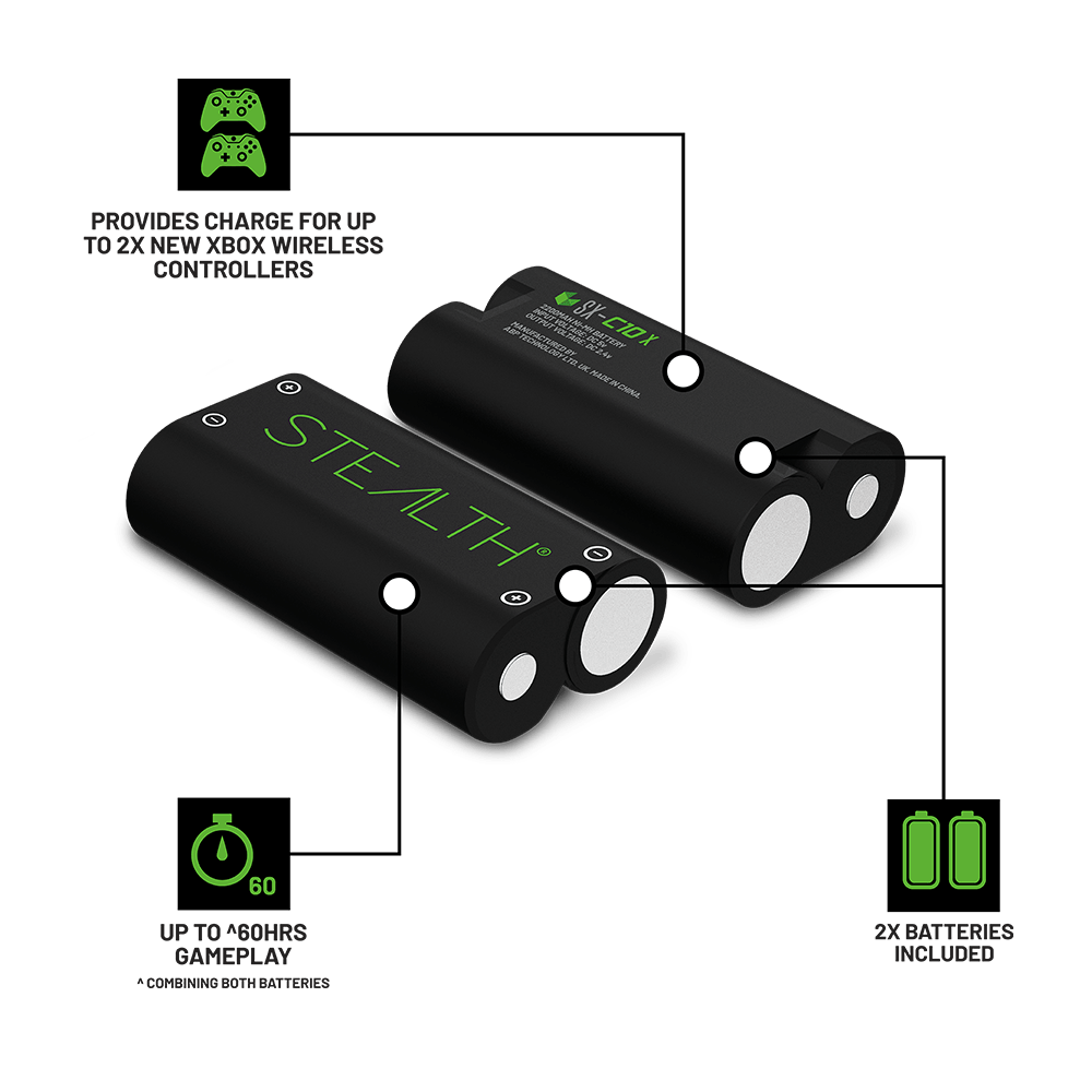 Series X Twin Rechargeable Battery Packs - KOODOO